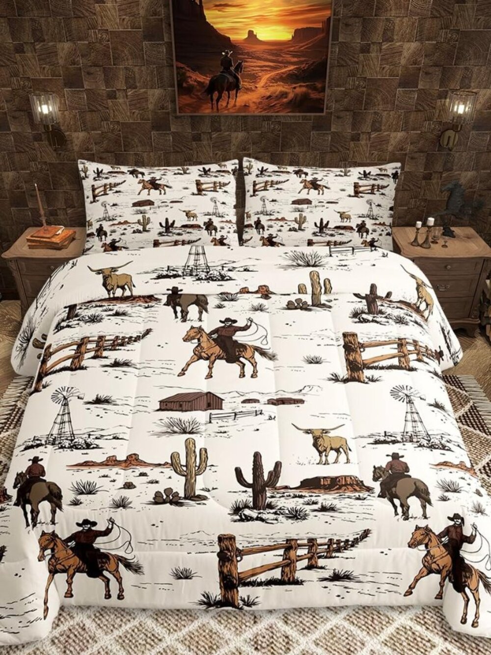 Western Bedding Set Full Size